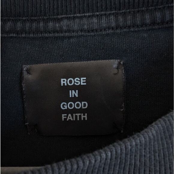ROSE IN GOOD FAITH x LIL SKIES II Oversized Ultraviolets Tee T-Shirt, size S - Picture 3 of 7